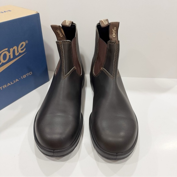 Blundstone 500 Men’s Leather Chelsea Ankle Boots - Picture 2 of 9